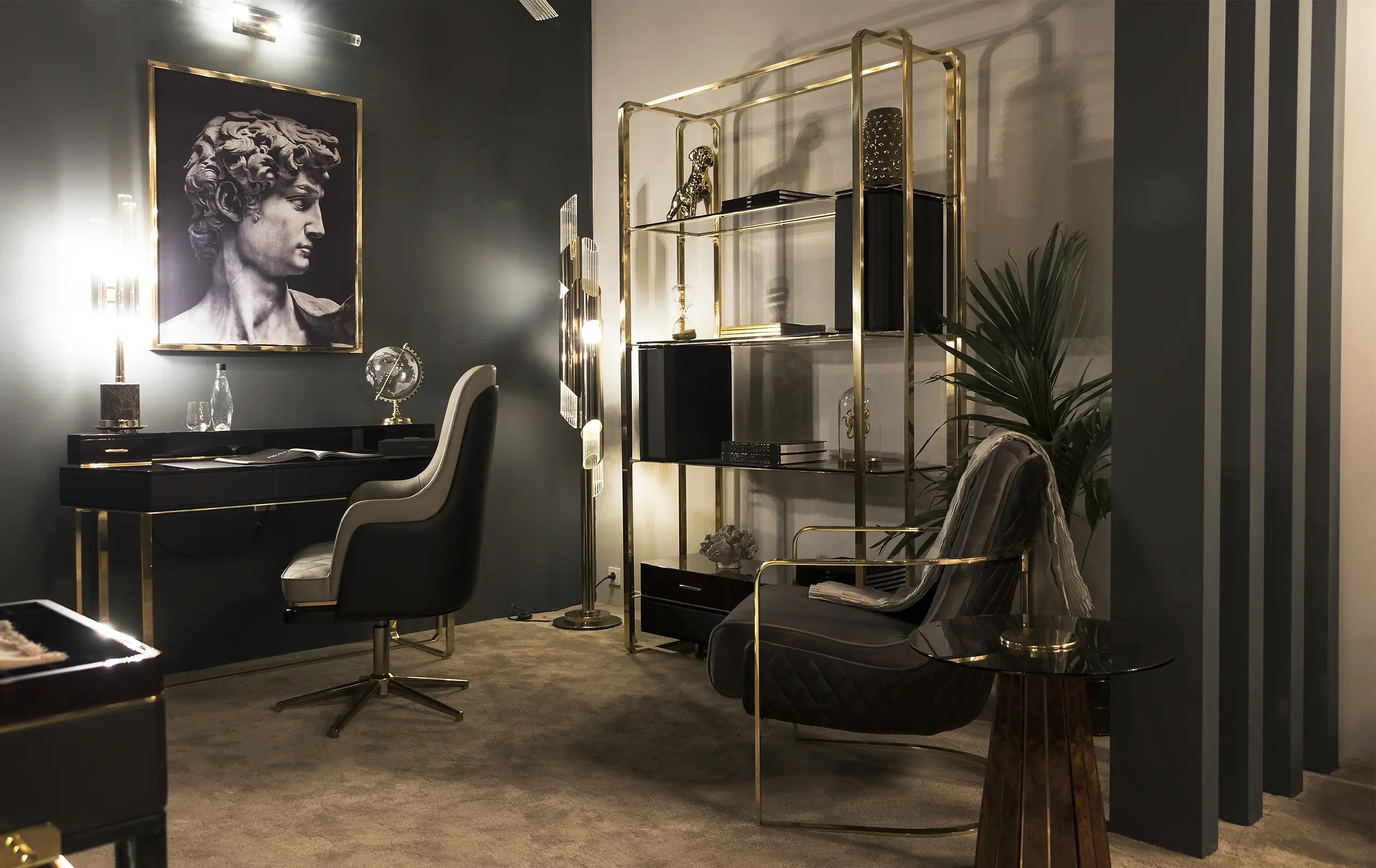 Книжный шкаф LUXXU Waltz 309 - Вид №7