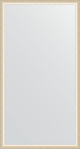 BY 0747 Зеркало в багетной раме - состаренное серебро 37 mm EVOFORM Definite