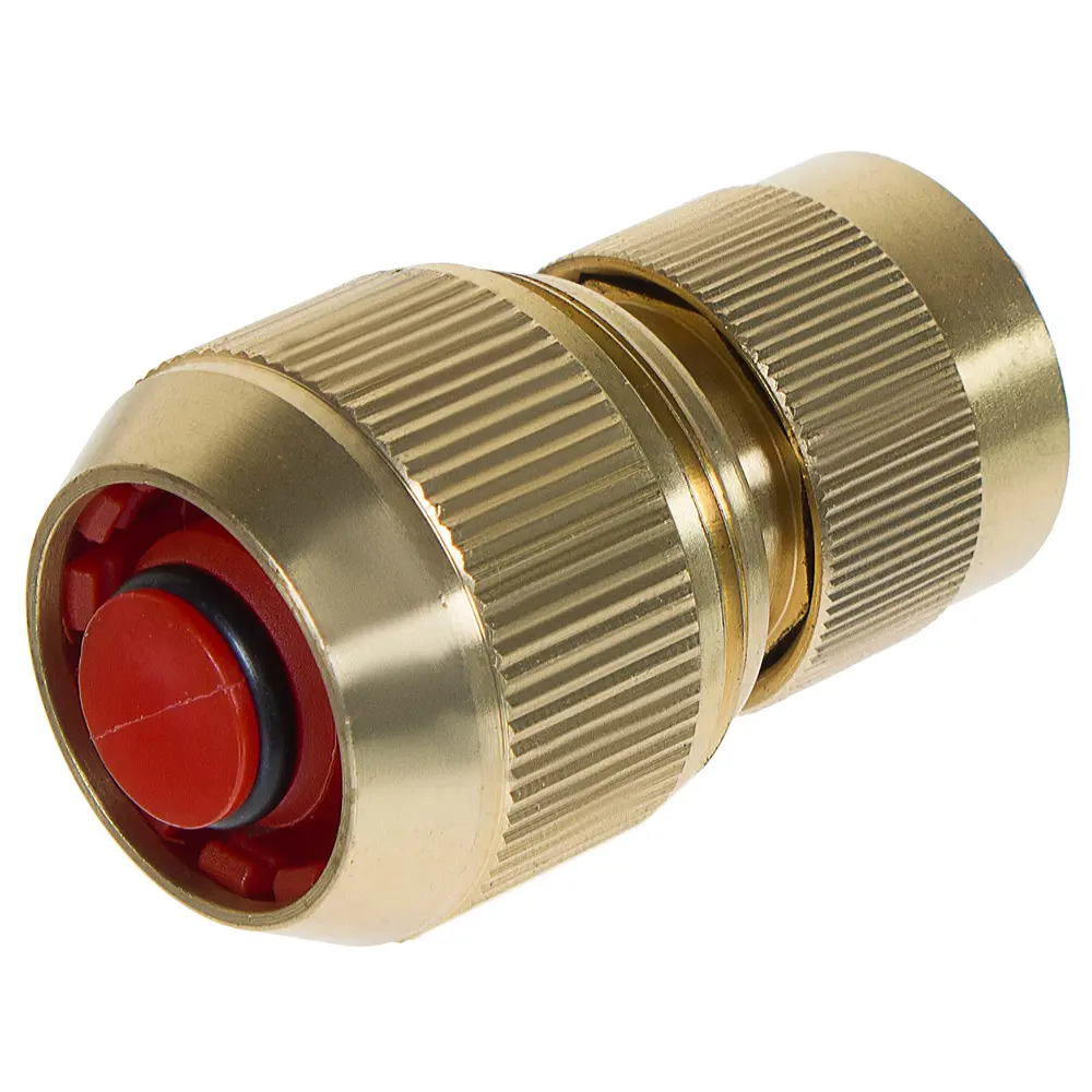 Быстросъёмный коннектор BOUTTE 3/4" с аквастопом для систем полива 15449345 STLM-0005802