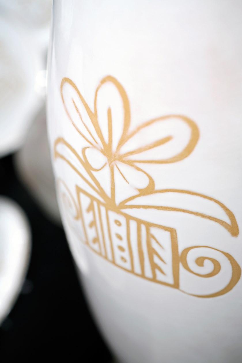 Cerasarda Настольная лампа с прямым и отраженным светом из керамики Vallauris sun-id-1430750 - Вид №1