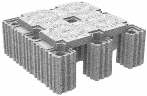 PONTAROLO Вентилируемое подвесное пространство со встроенной теплоизоляцией