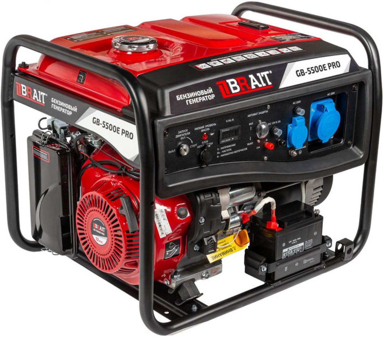 Электрогенератор   бензиновый Brait GB5500Е PRO 9230901 STDN-0001398