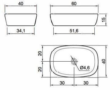Senso Накладная раковина на столешницу  овальная Antoniolupi  - Вид №7