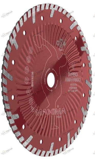 MAXIMA Алмазный диск для натуральных камней Dischi diamantati universali turbo sun-id-1501439