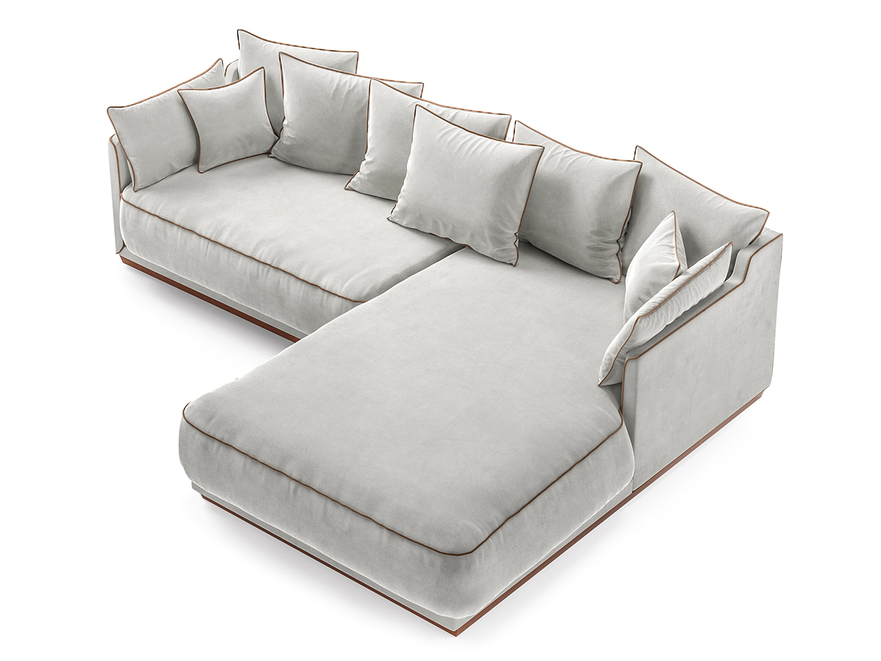 Д278 Ш195 В92 The IDEA Диван SOHO 823/812  - Вид №2