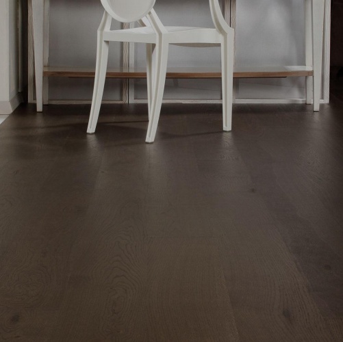 Паркетная доска Baltic Wood Elite Супер темное ЭКО масло однополосный Дуб Рустик (Гладкая) 2200х182 мм 2400200011 - Вид №2