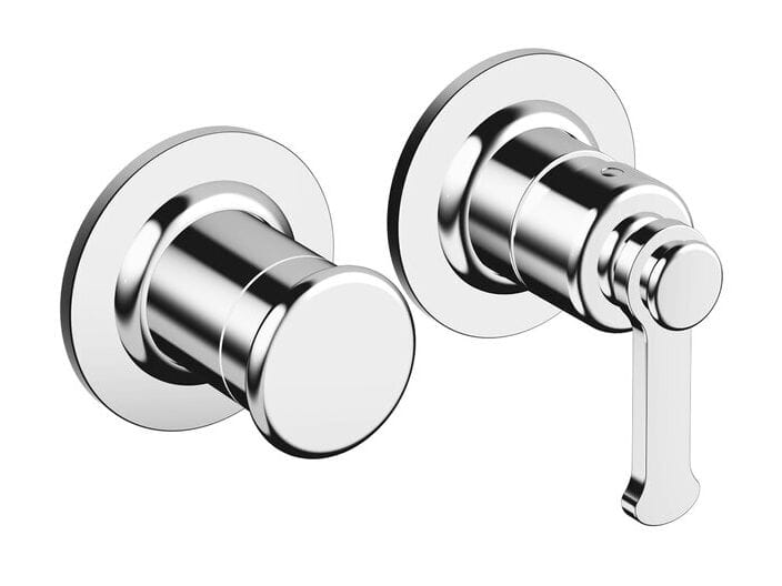 2 отверстия однорычажный смеситель для душа / ванны с переключателем CRISTINA Rubinetterie Маяк ARCH-00054272