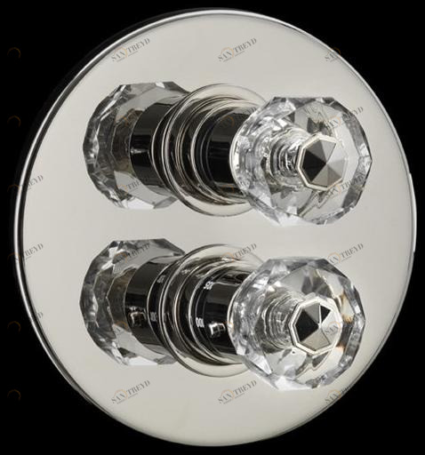 Devon&Devon Смеситель для душа встраиваемый термостатический Gemstone Exc-gm148(1-2-3)