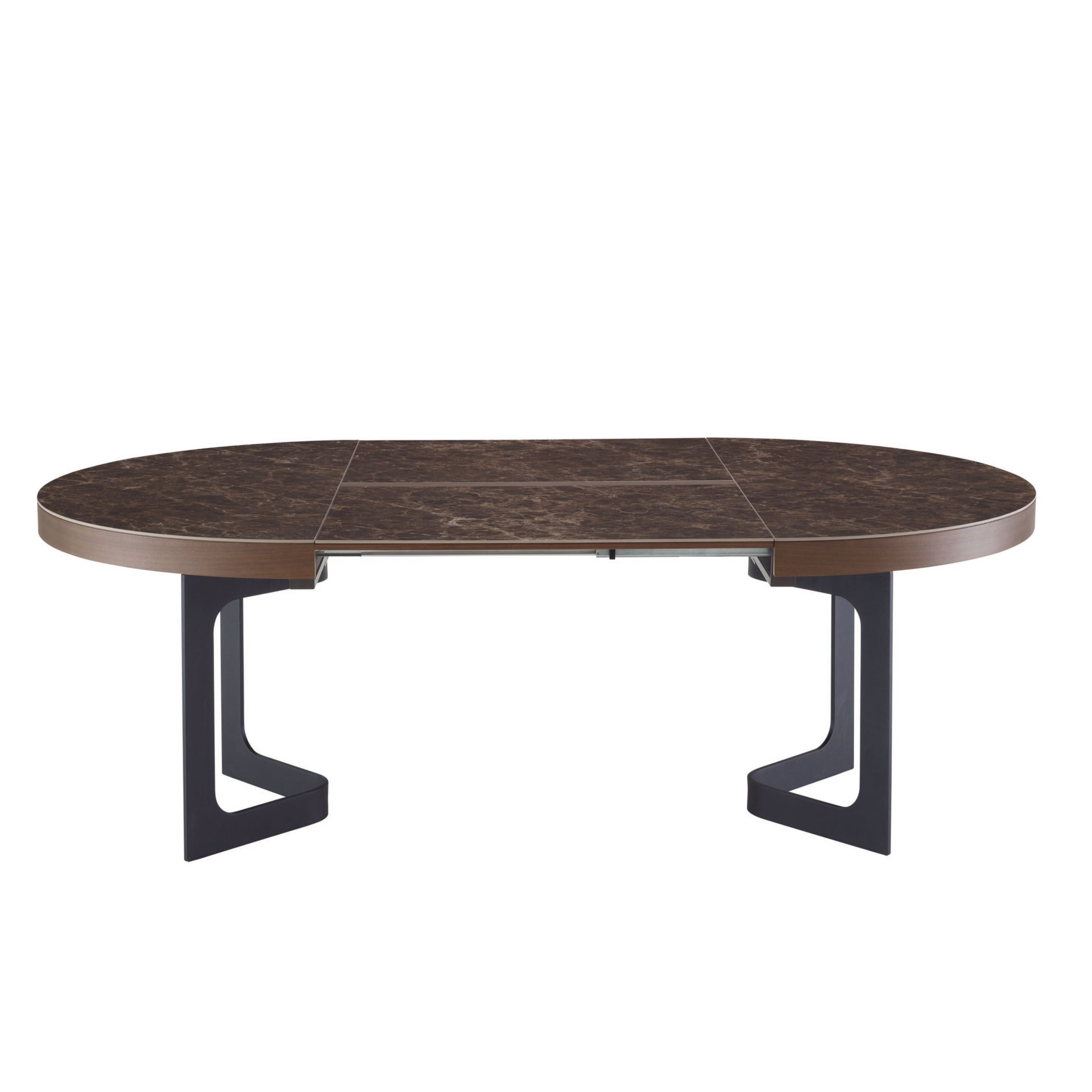 Выдвижной круглый стол из грецкого ореха Ligne Roset JAVA ARCH-00061976 - Вид №1