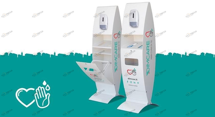 DIMCAR Дозатор тотема из стали  D843 