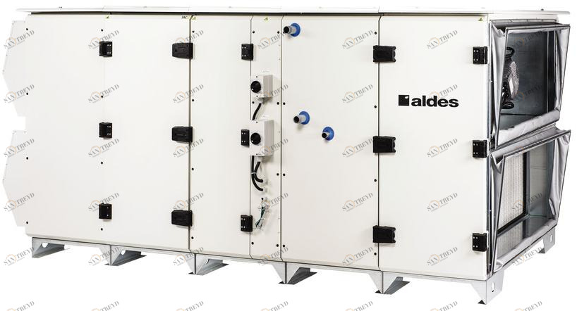 ALDES Центральная вентиляция рупор с роторным теплообменником Centrali hrv per il terziario sun-id-1410486