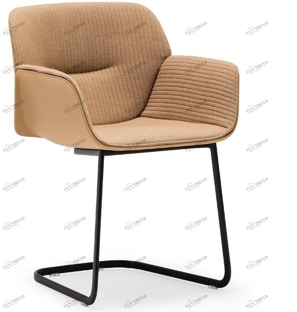 Andreu World Консольный стул с подлокотниками Nuez So2771