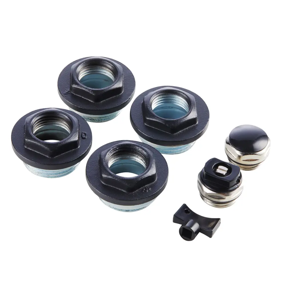 Монтажный комплект для радиатора Royal Thermo 1/2" сталь черный 7 шт. 81979345 STLM-2017549  - Вид №3