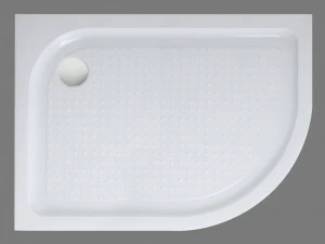 Акриловый поддон BelBagno TRAY-BB-RH-100/80-550-15-W-L (левый)