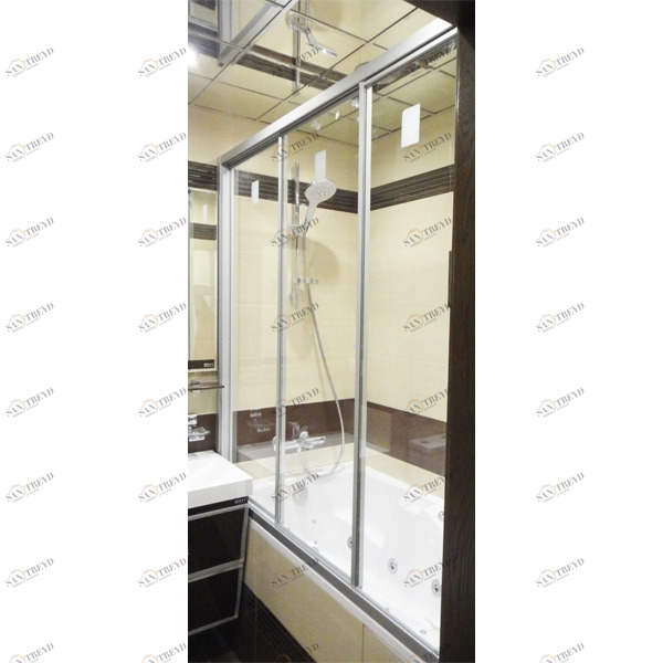 140X150GV403A Душевое ограждения на борт вынны GUTEWETTER Германия PRACTIC