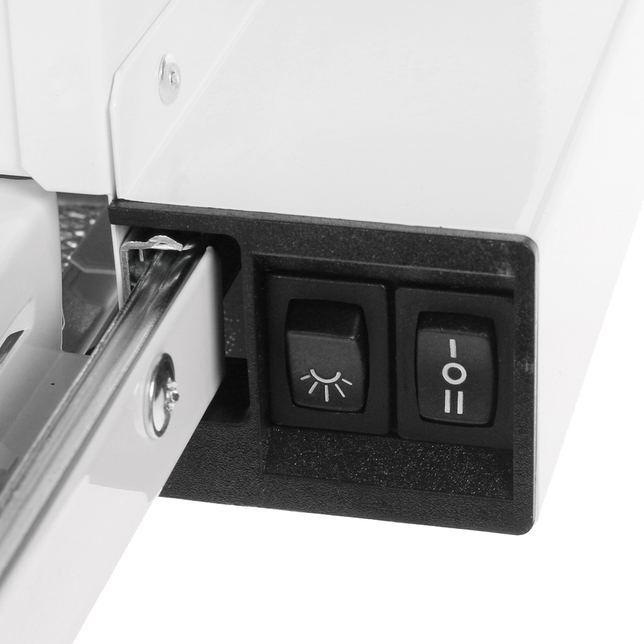 1040565 Вытяжка телескопическая ELIKOR Интегра 60П-400-В2Л белый/белый STDN-0029011 - Вид №3