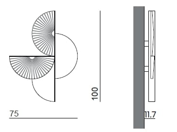 Светодиодные настенные светильники Bizzotto Italia ARCH-00046109 - Вид №10
