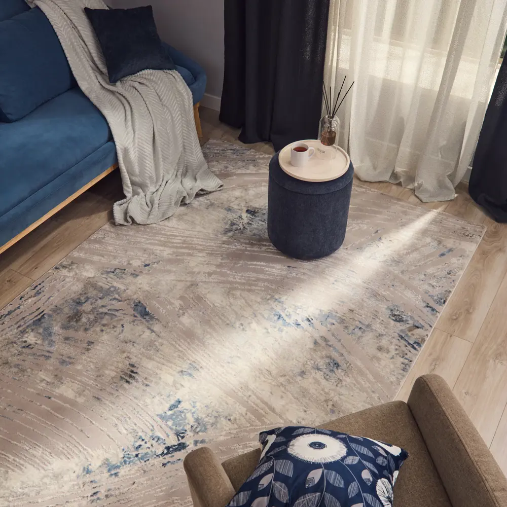 INSPIRE Breeze - элегантный ковер из полиэстера 60×110 см в бежевых тонах 84860679 STLM-0056382 - Вид №7