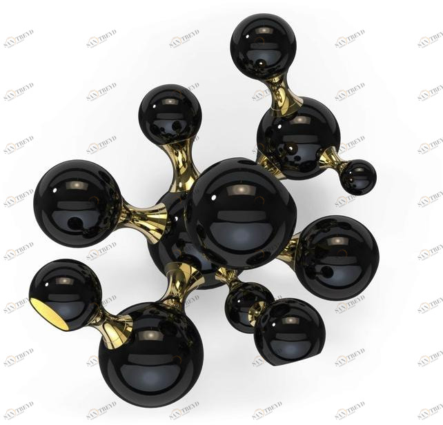 Delightfull Галогенный настенный светильник из алюминия Atomic sun-id-1436956