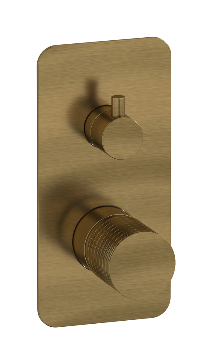 Встроенный смеситель для душа с двухходовым дивертером WE ARE IB ga310mb Modern Bronze Gatsby