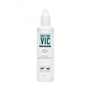 ПР0058488 Лосьон для собак и кошек для гигиены глаз 60мл DOCTOR VIC