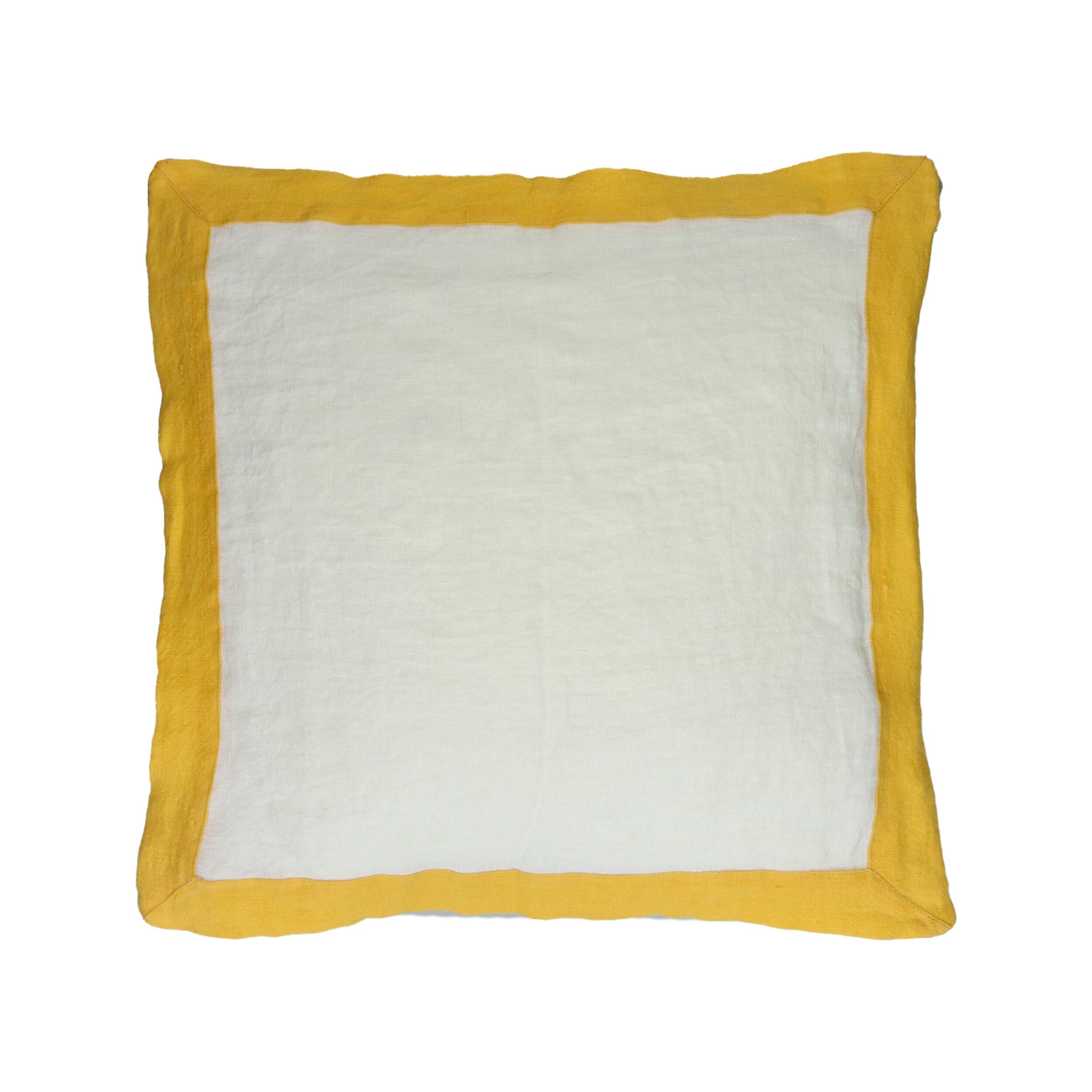 Квадратная льняная подушка POMAX Сен-Тропе ARCH-00034449 - Вид №12