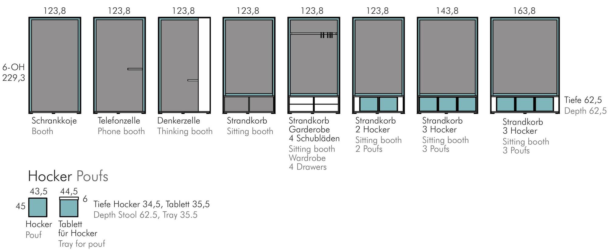 werner works Офисная вешалка для одежды Basic s sun-id-1459229 - Вид №3