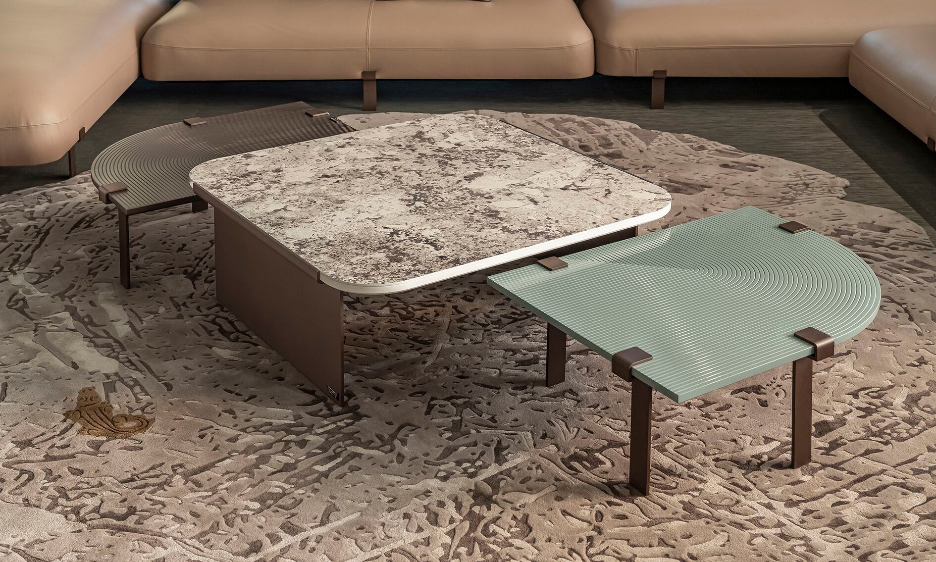 Низкий деревянный журнальный столик Bizzotto Italia Нара ARCH-00149584 - Вид №4