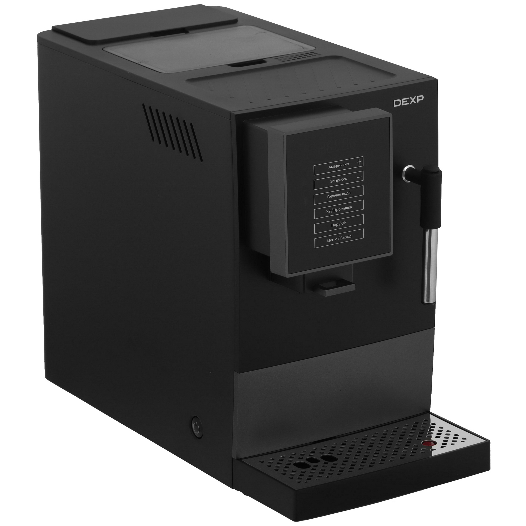 9137469 Кофемашина автоматическая DEXP DAM-319P черный STDN-0028584 - Вид №7