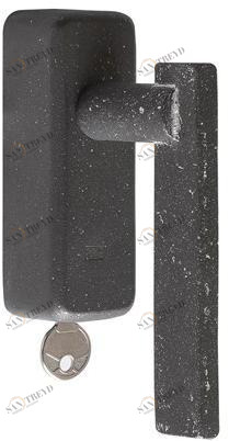 Dauby Металлическая оконная ручка с замком Pure® 17048