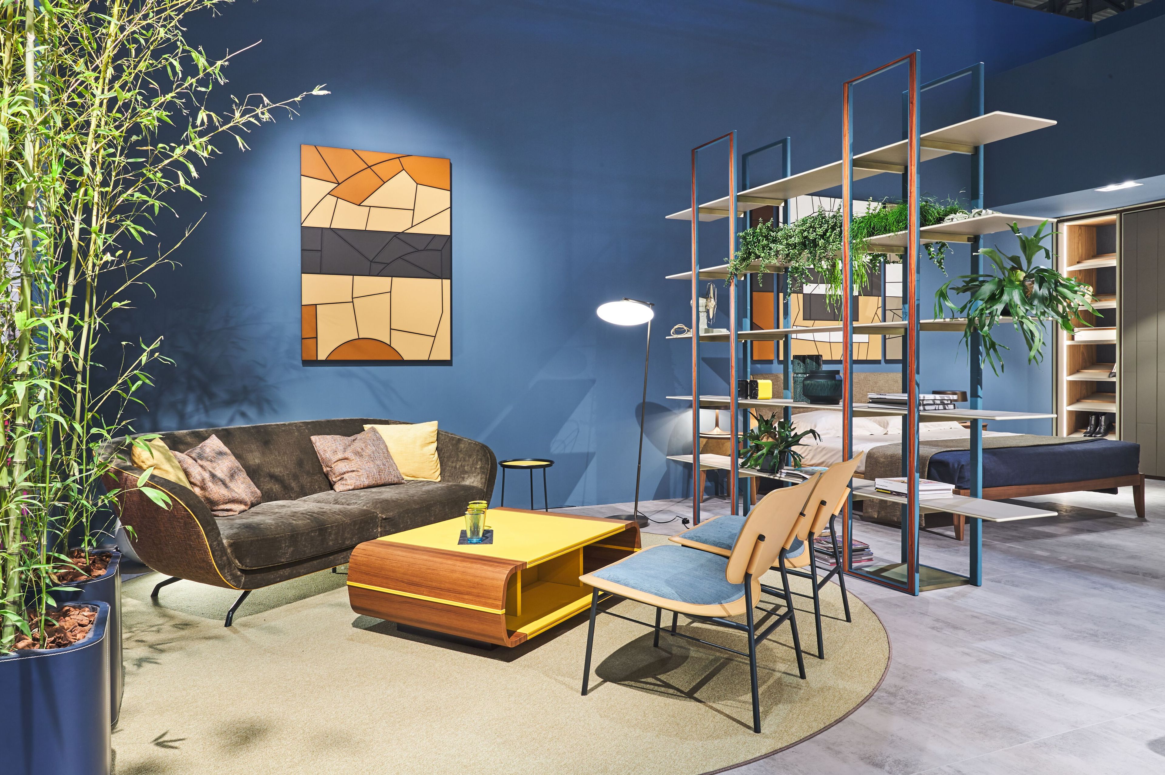 Тканевое кресло с кожаными деталями Casa Covre Винтаж ARCH-00122958 - Вид №3