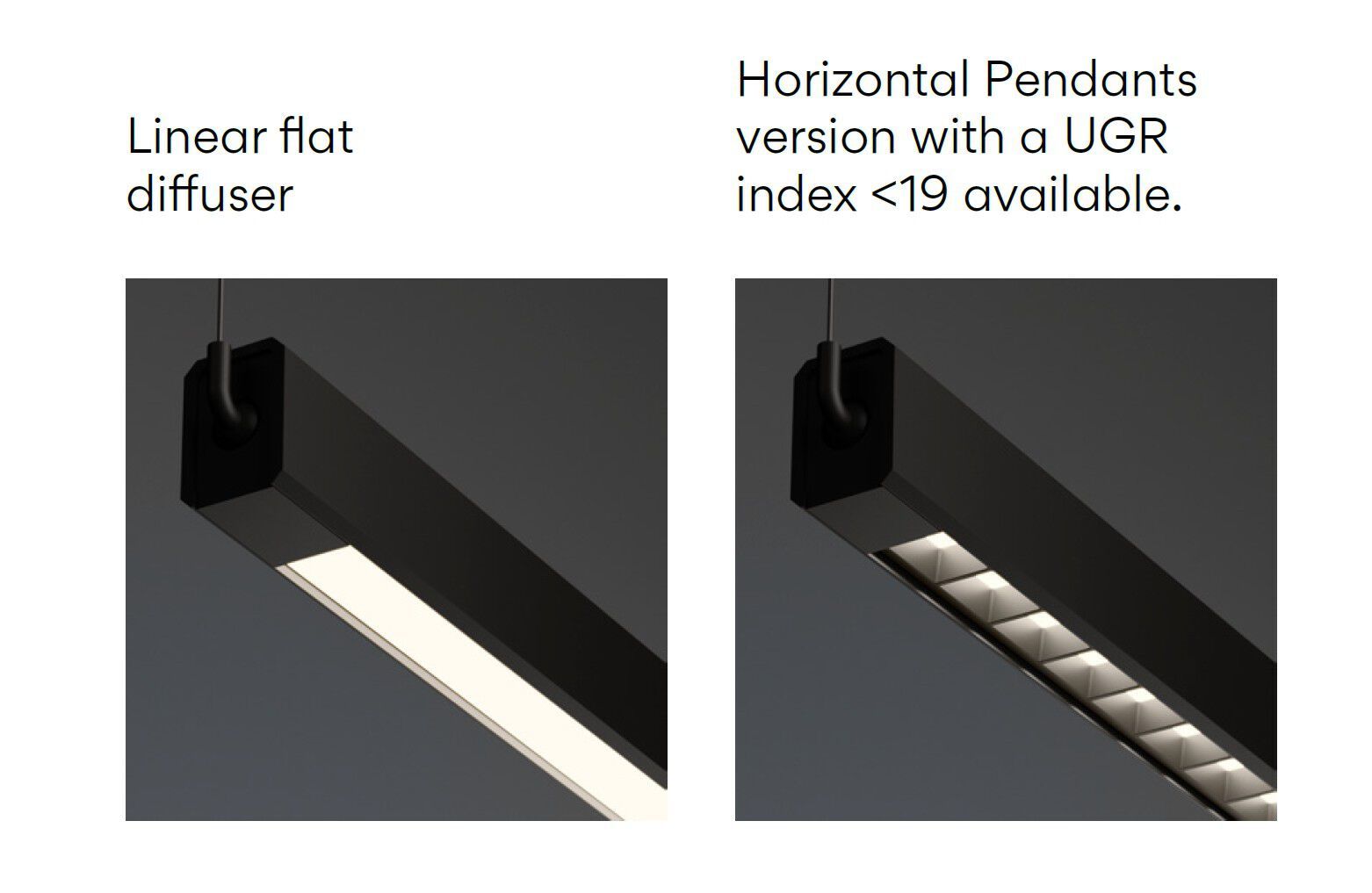 Алюминиевый светодиодный подвесной светильник Vibia Sticks Solo ARCH-00005232