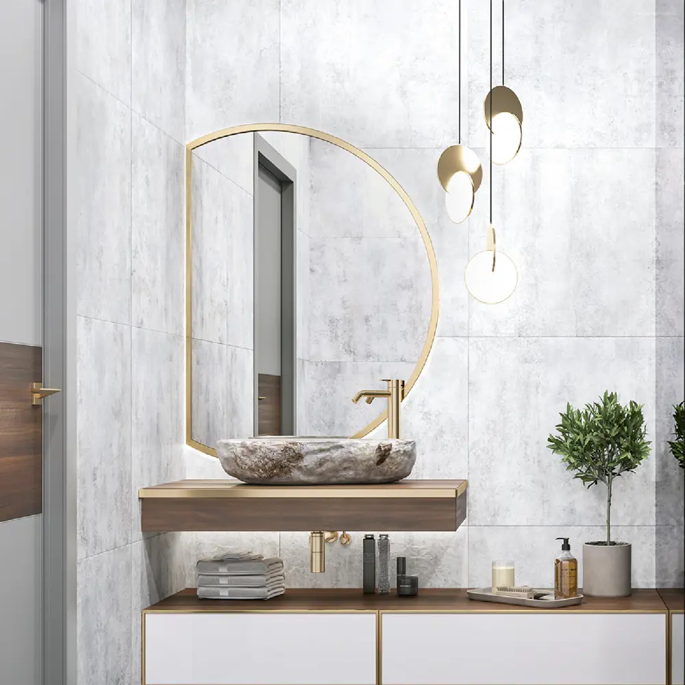 ALMA CERAMICA Oxide: керамогранит бежево-голубой 60×60 см 86711032 STLM-0070929