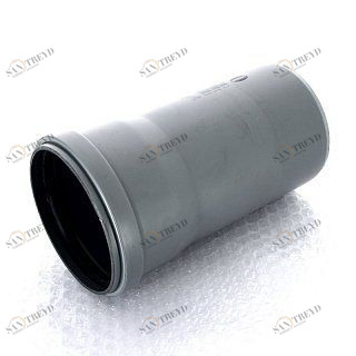 Канализационная труба 110 х 150 Sinikon с раструбом (серая) 500081
