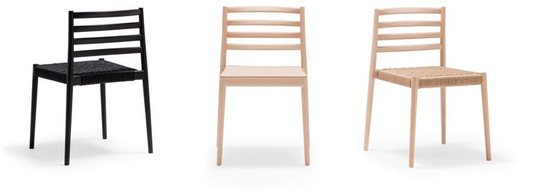 Andreu World Штабелируемый деревянный стул Lake Si0652 - Вид №1