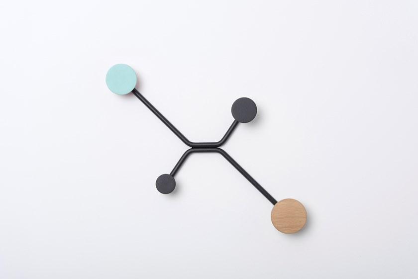 Gazzda Настенная вешалка из стали Hook/look sun-id-1358215 - Вид №1