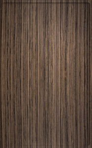 Фасады для кухни Модерн Фрезеровка «Алабама» Зебрано темное №119