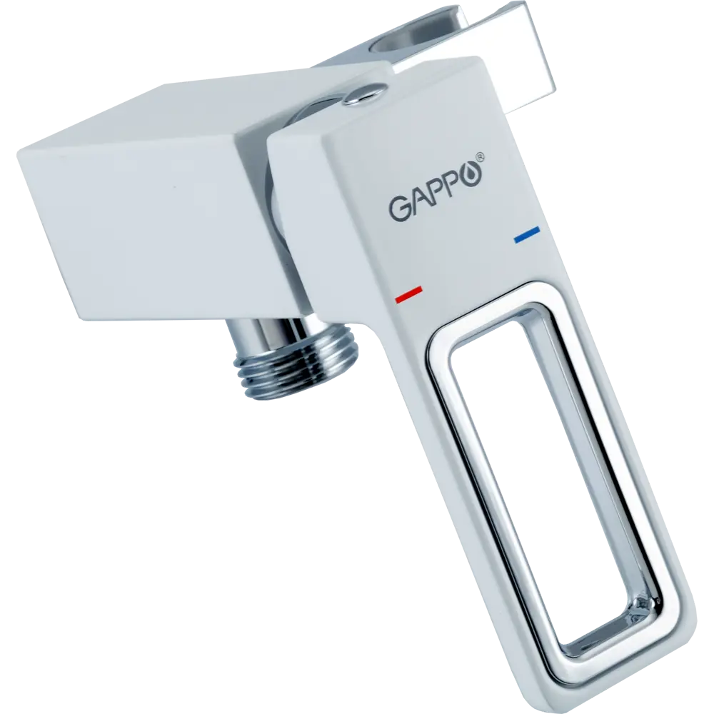 89359049 Гигиенический душ Gappo Eder GL7301-8, набор со смесителем, цвет белый хром STLM-0971390  - Вид №2