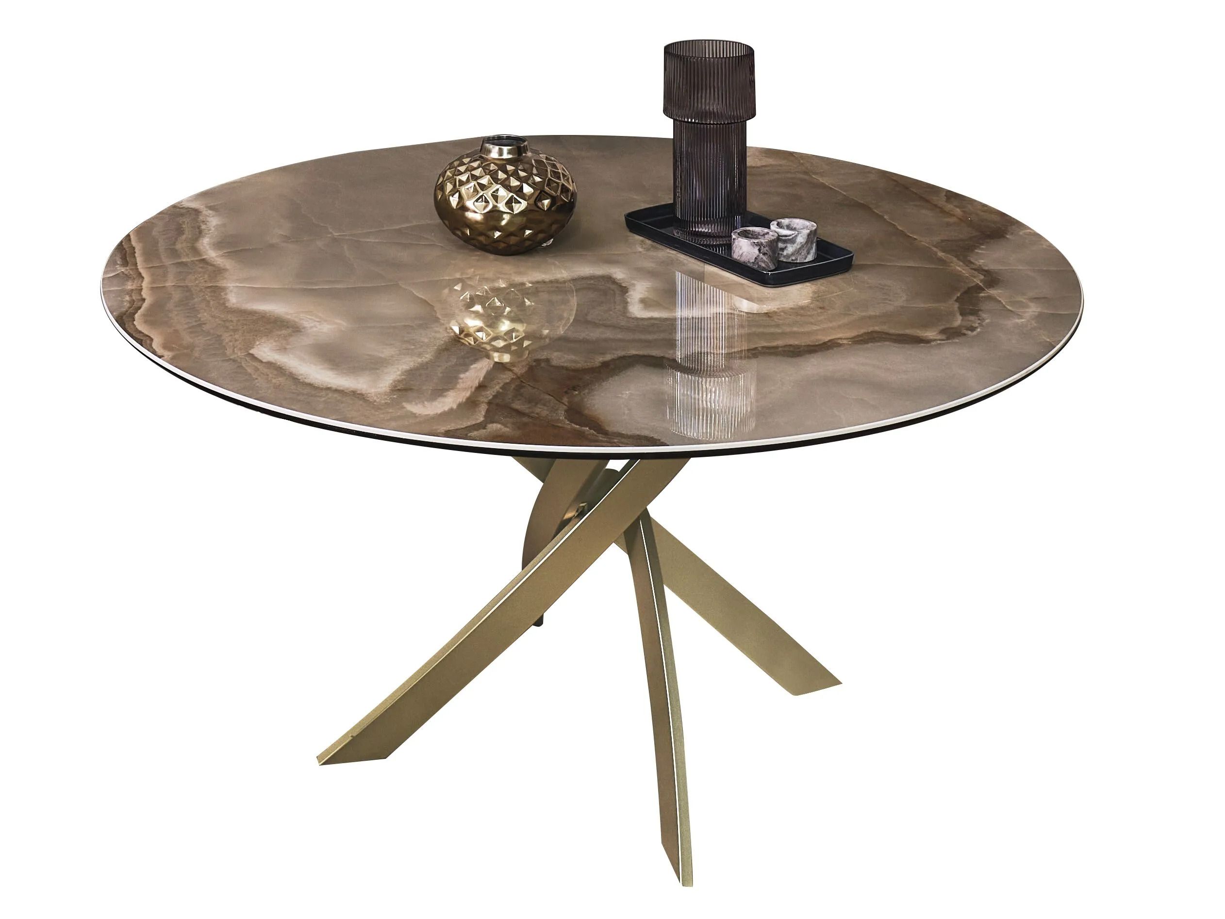 Круглый мраморный стол Bontempi Casa BARONE ARCH-00052845