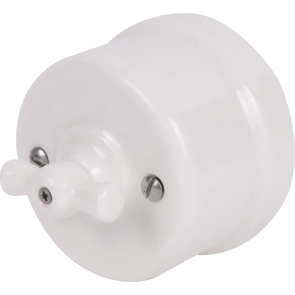 Выключатель накладной ELECTRALINE Bironi ретро с поворотным механизмом 82063846 STLM-0018575