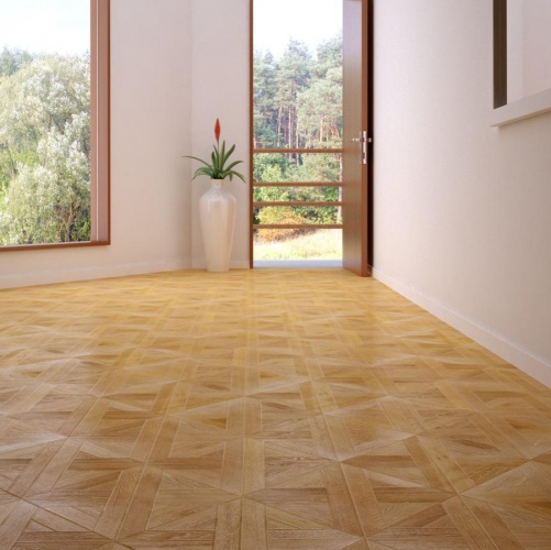 Модульный паркет Marco Ferutti Linea Linea Экспрешен Дуб (Гладкая) 405х405 мм 2600600034 - Вид №12