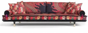 ETRO Home Interiors Тафтинговый 4-местный тканевый диван Woodstock E.woo.211.a
