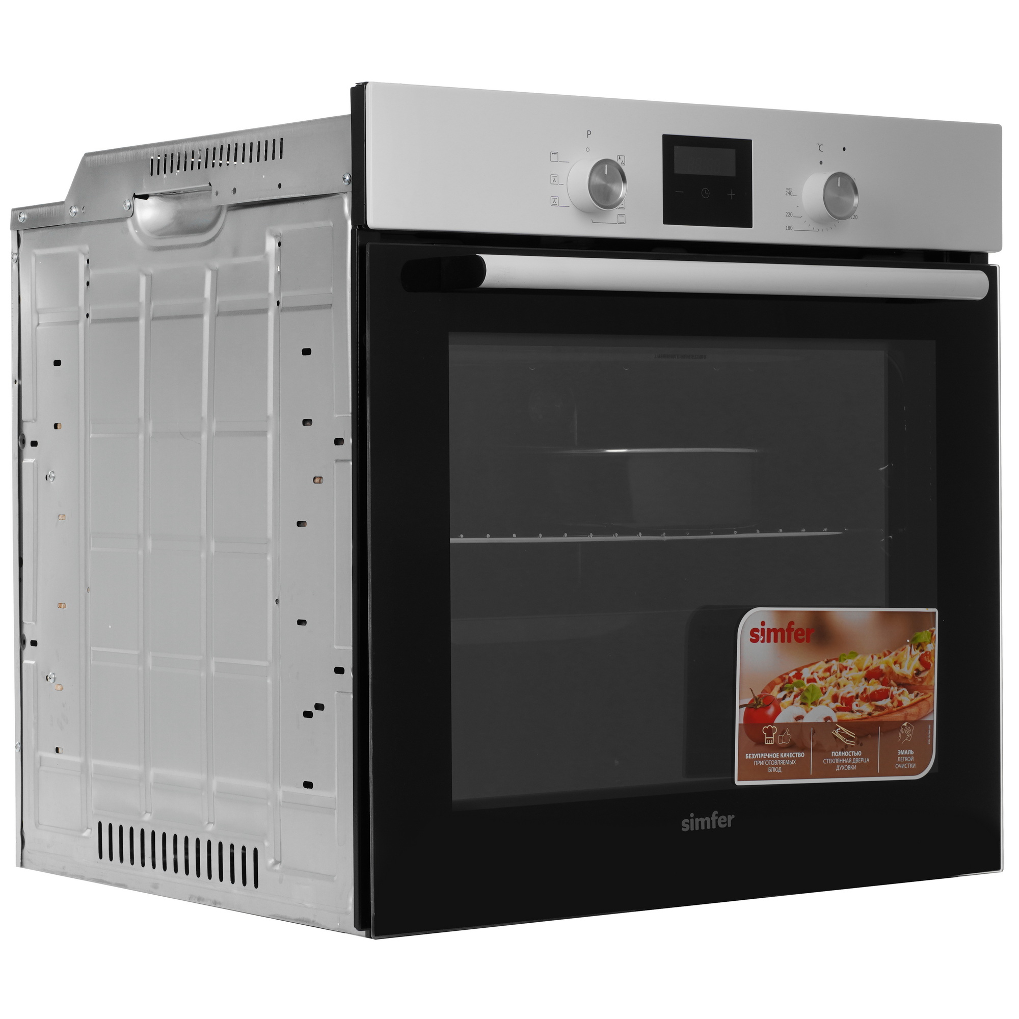 9280266 Духовой шкаф электрический Simfer B6EW56070 + Варочная поверхность газовая Simfer H60Q40W470 STDN-0019759 - Вид №2