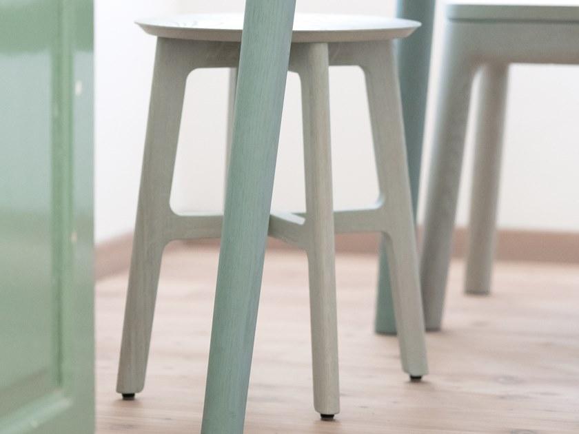 ZEITRAUM Низкий деревянный табурет 1.3 sun-id-1388310 - Вид №2