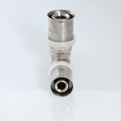 VTm.231.N.261626 Пресс-фитинг – тройник Valtec 26 х 16 х 26 мм  - Вид №2