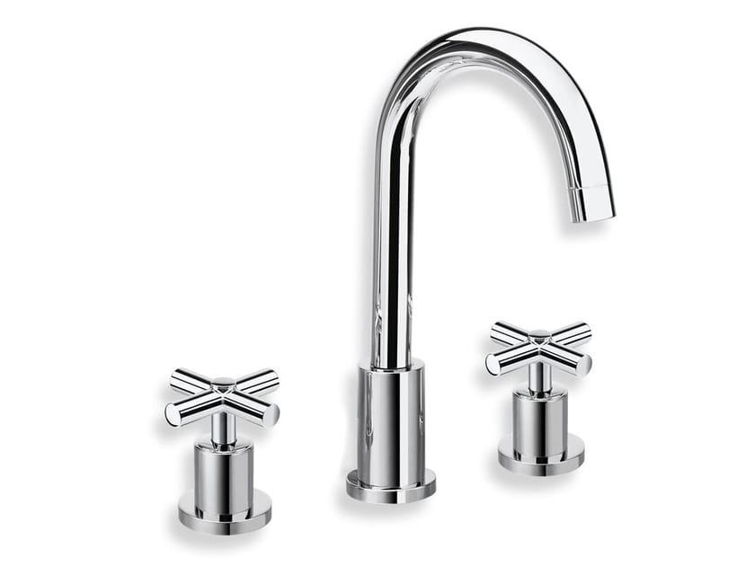 Смеситель для раковины с 3 отверстиями CRISTINA Rubinetterie Exclusive ARCH-00109095