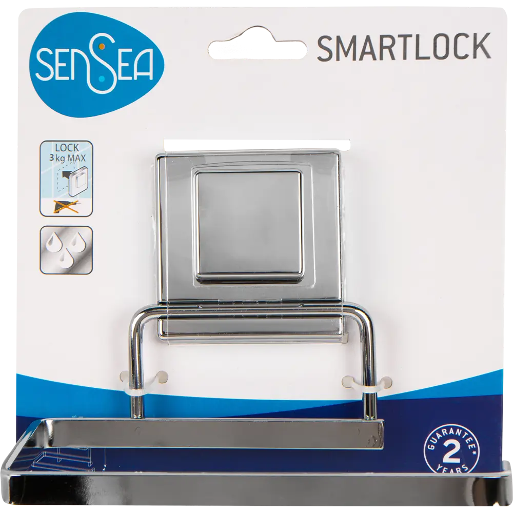 Держатель для туалетной бумаги Sensea «Smart Lock» на присоске, цвет хром 15308391 STLM-2090697 - Вид №4