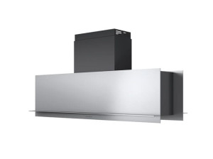 Островная вытяжка из нержавеющей стали со встроенным освещением