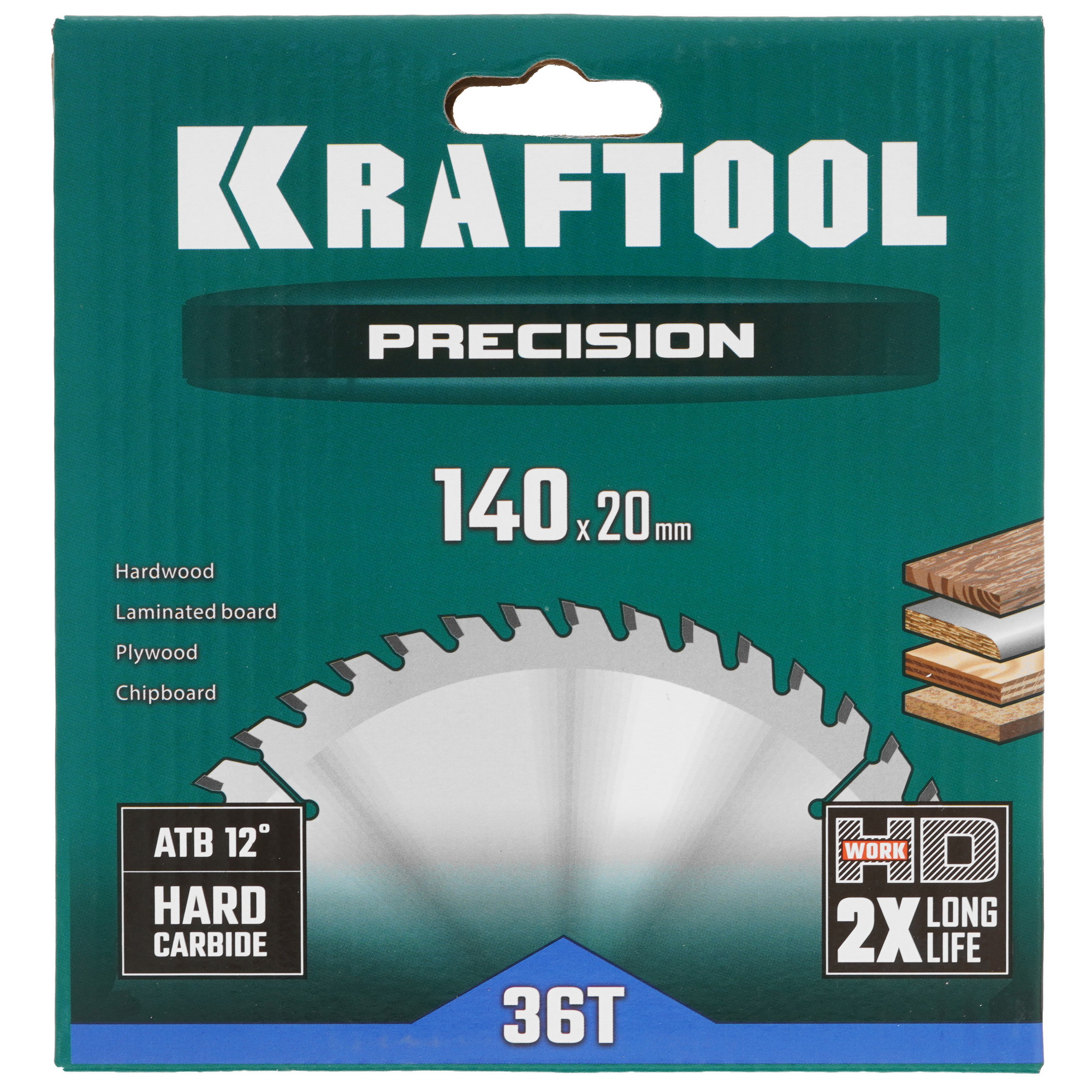 Диск пильный KRAFTOOL 36952-140-20 9107949 STDN-0139731 - Вид №3