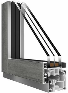 Agostinigroup Окно Fibex с отделкой из керамогранита Venice